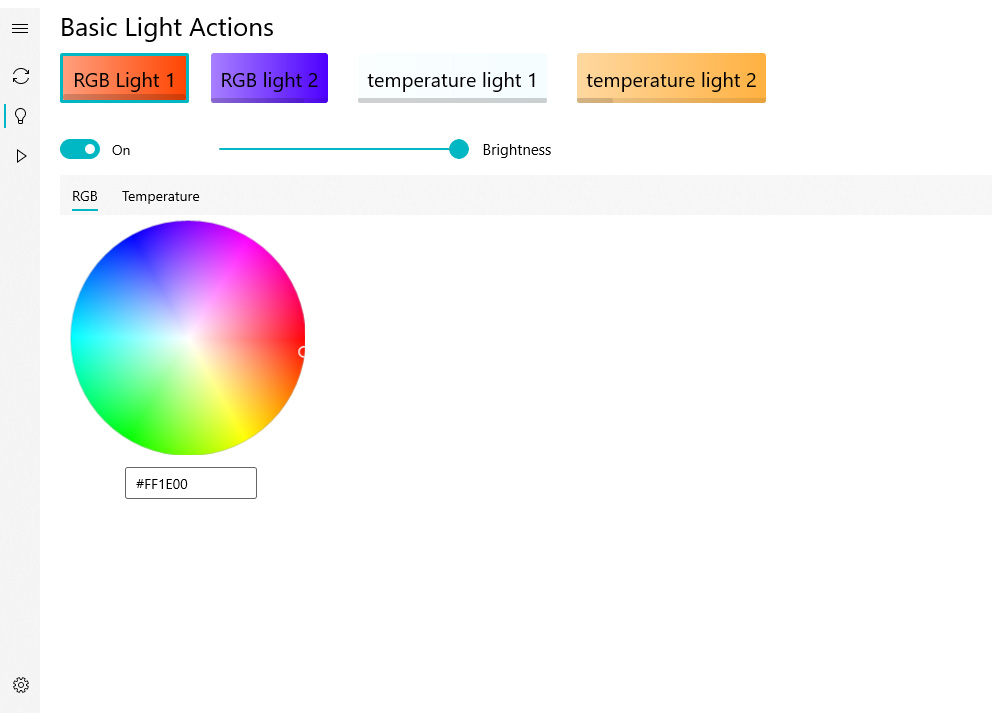 Light mode - Light Party Screenhot